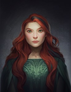 Vika of The Crowns Game by author Evelyn Skye