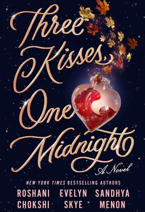 Three Kisses, One Midnight with author Evelyn Skye