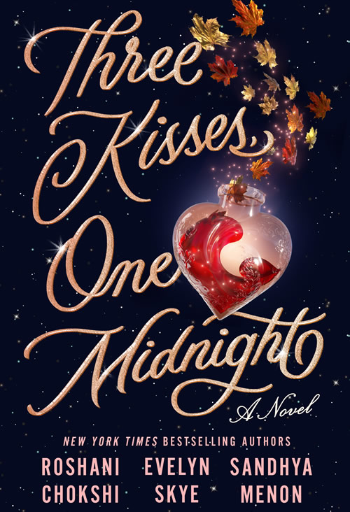 Three Kisses, One Midnight by author Evelyn Skye